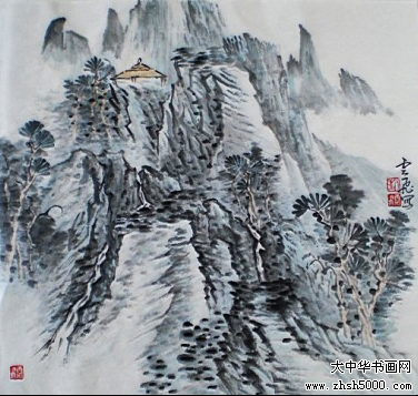 刘云飞官方网站-艺术展厅--大中华书画网