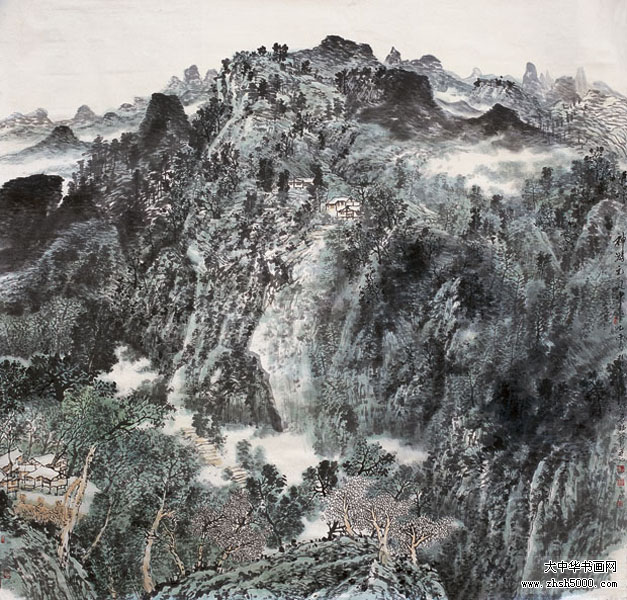 徐家珏国画 山水